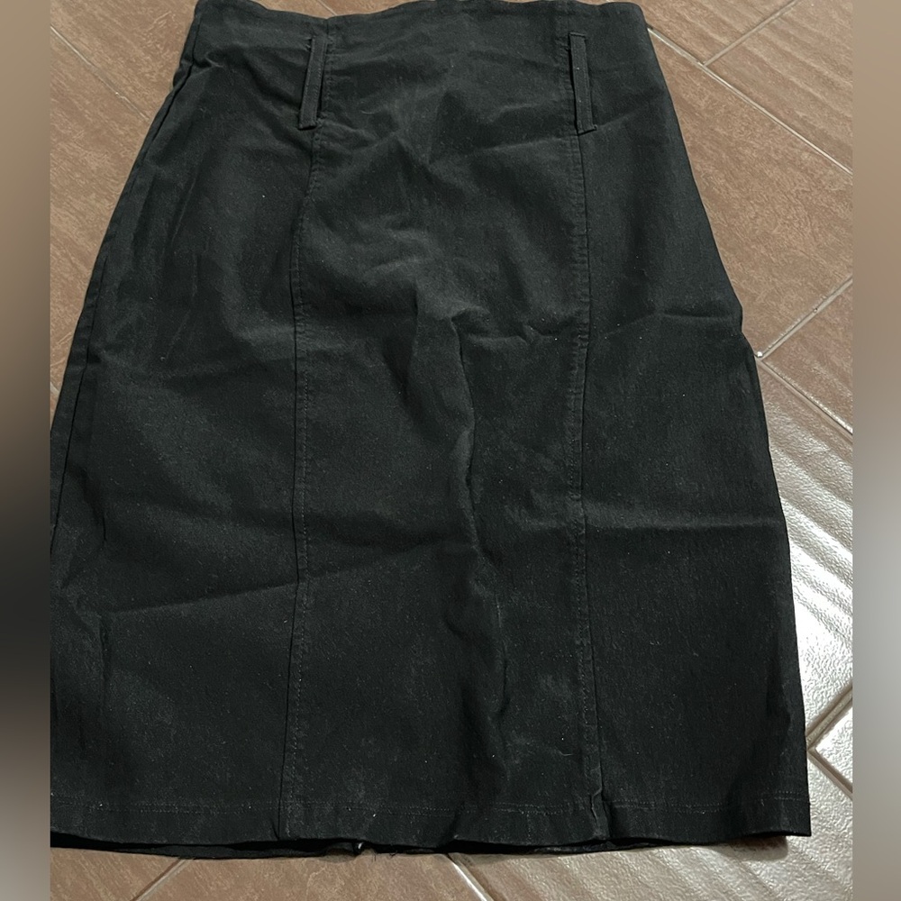 Chic Black Pencil Skirt for Women